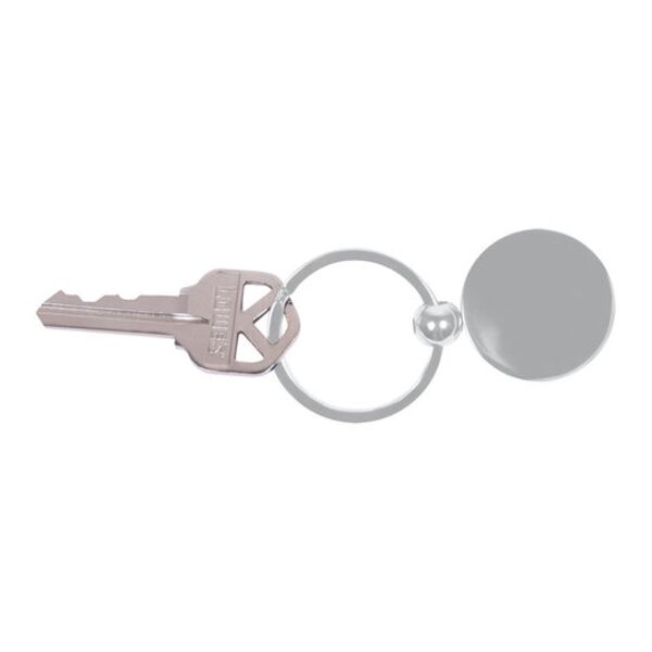 Round Metal Keychain Thumbnail